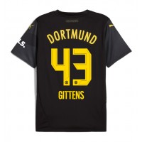 Maglie da calcio Borussia Dortmund Jamie Bynoe-Gittens #43 Seconda Maglia 2024-25 Manica Corta